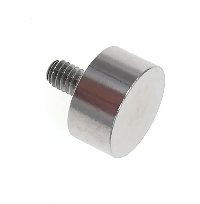 suxing Flat Contact Points 3/8" Diameter 3/16" Long for Dial Digital Indicator Depth Gauge Thickness Gauge 4-48 UNF Thread (4-48UNF 3/8“ Diameter) - Image 5